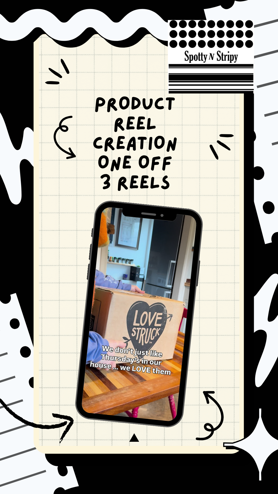 Product Reel Creation (UGC) One-off £400