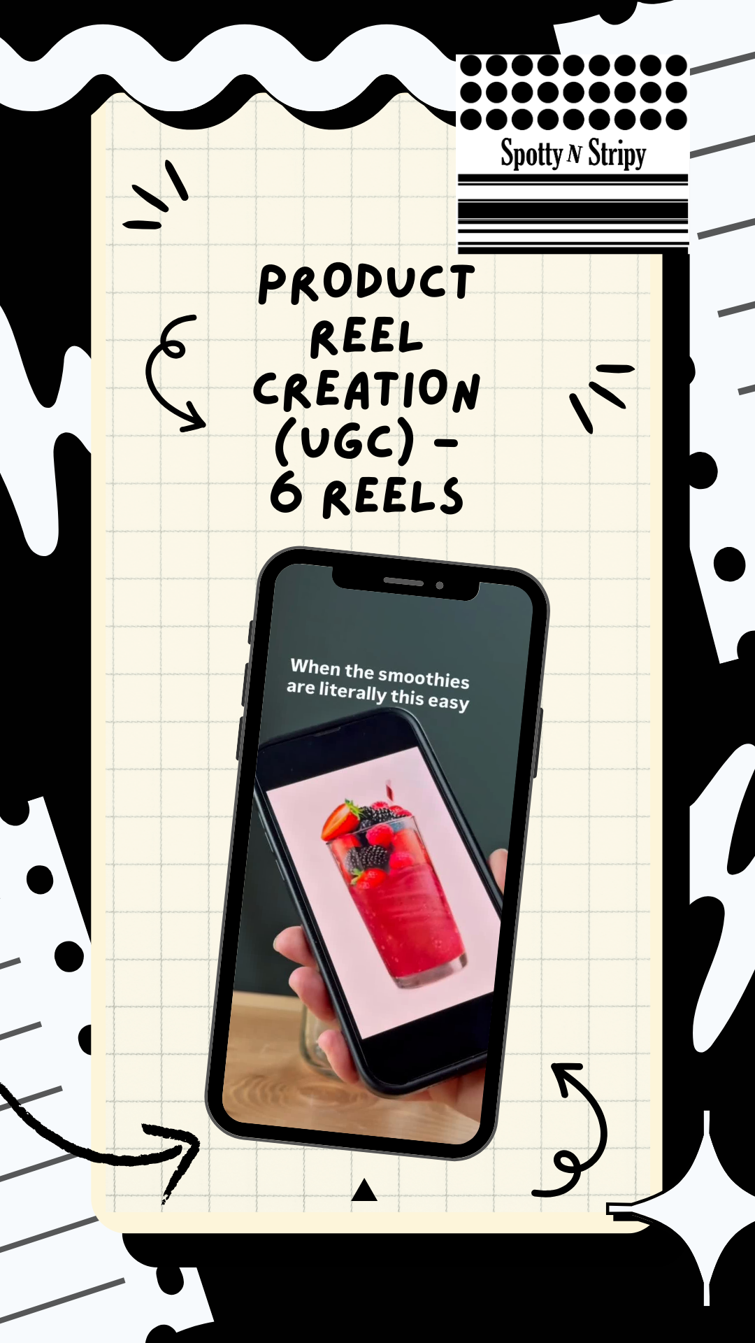 Product Reel Creation (UGC) - 6 reels/month - £500/month