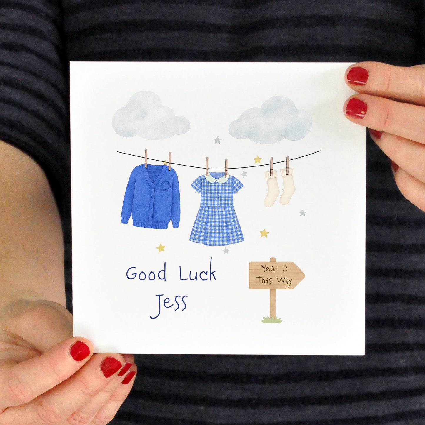 Good Luck Starting School Card