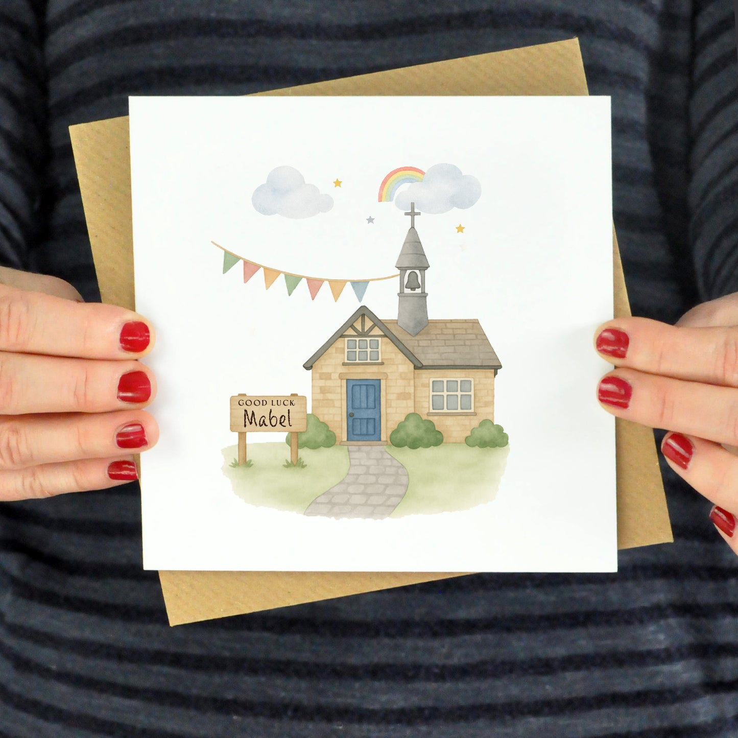 Back To school Good Luck Card