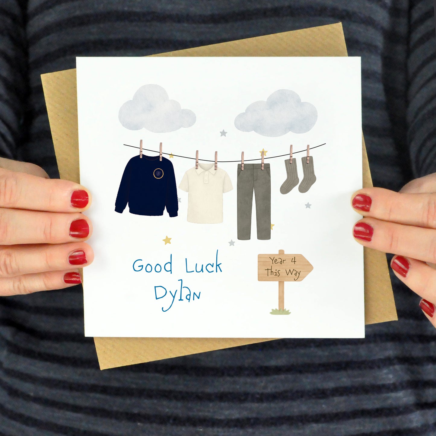 Good Luck Starting School Card