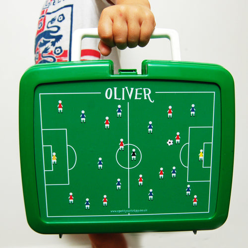 Football Retro Lunch Box