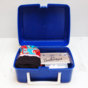 Father Christmas 'Ho Ho Ho' personalised lunchbox/ Christmas Eve Box
