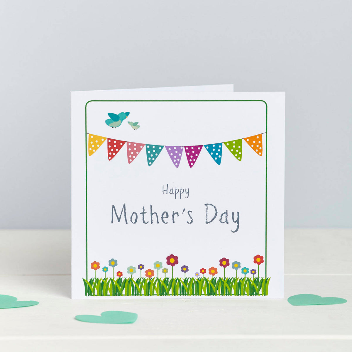 Eco Friendly Handmade Mother's Day Cards Flowers And Bees
