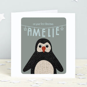 Personalised child’s Christmas card