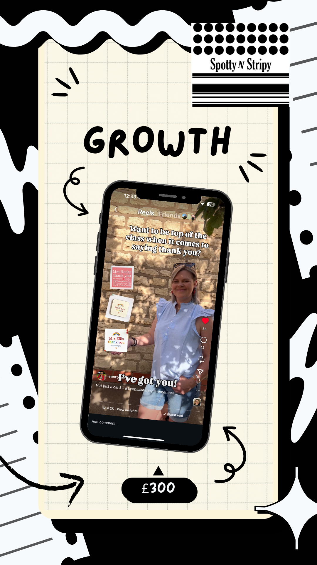 📈 Growth Content Creation Package – £300 month