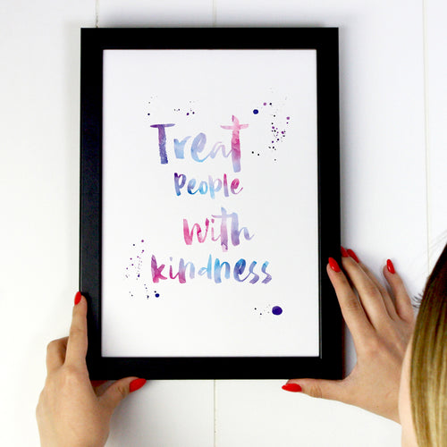 Treat People Wth Kindness -  free Download