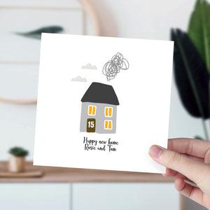 New home personalised card
