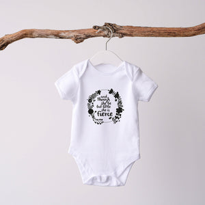 Little But Fierce Printed Baby Suit