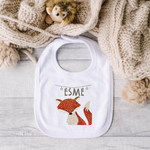 Fox Themed Personalised Printed Baby Suit