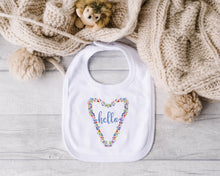 Floral 'Hello' Printed Baby Suit
