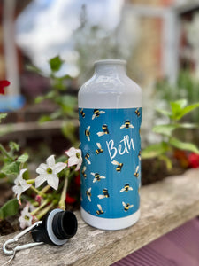 Bee Print Personalised Drink Water Bottle