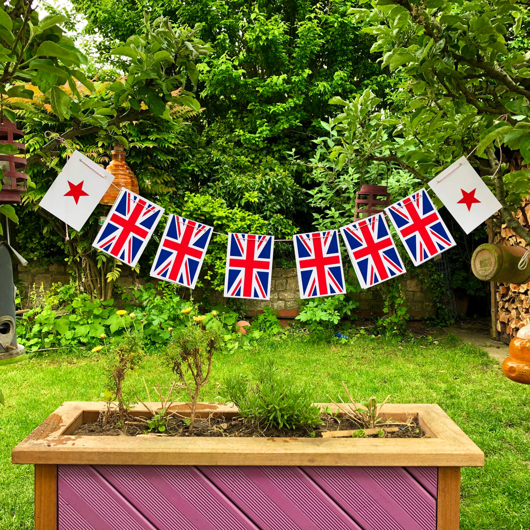 JUBILEE BUNTING - Free Download to Print and Cut