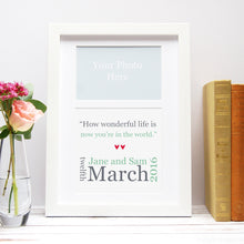 Personalised First Wedding Dance Song Print
